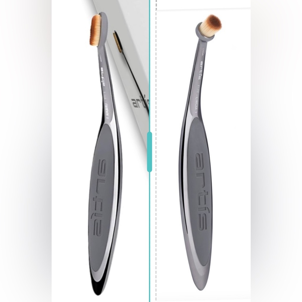 Artis Elite Makeup Brushes – Linear 1 & Circle 1R (Set of 2)
